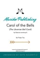 Carol of the Bells (Ukrainian Bell Carol) P.O.D. cover